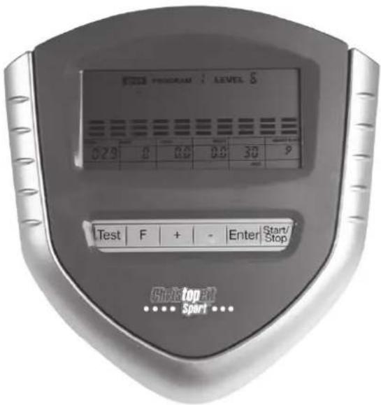 Christopeit EM 40 - Computer instruction for 9807 - 1