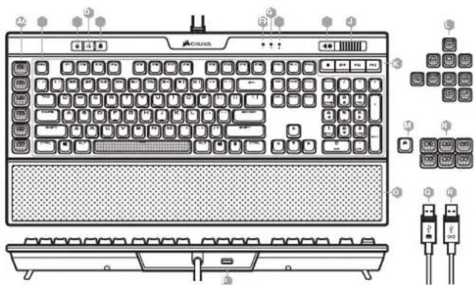 CORSAIR CH9127411NA - REINITIALISATION AUX PARAMÉTRES D'USINE - 1
