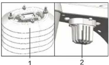 ALECTO WS4900 - Temperatur- und Luftfeuchtigkeitsensor: - 1