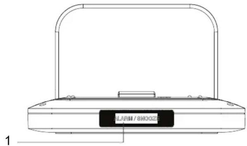 ALECTO WS4900 - Binnen-unit: - 1