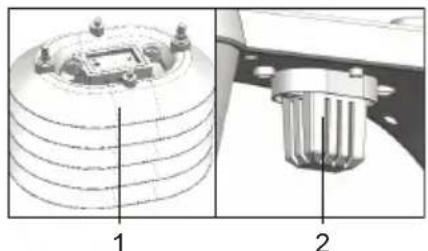 ALECTO WS4900 - Temperatuur- en vochtigheidssensor: - 1