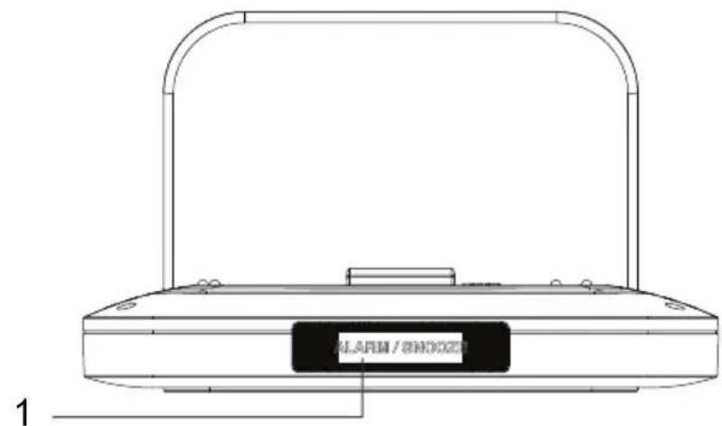 ALECTO WS4900 - Indoor unit: - 1