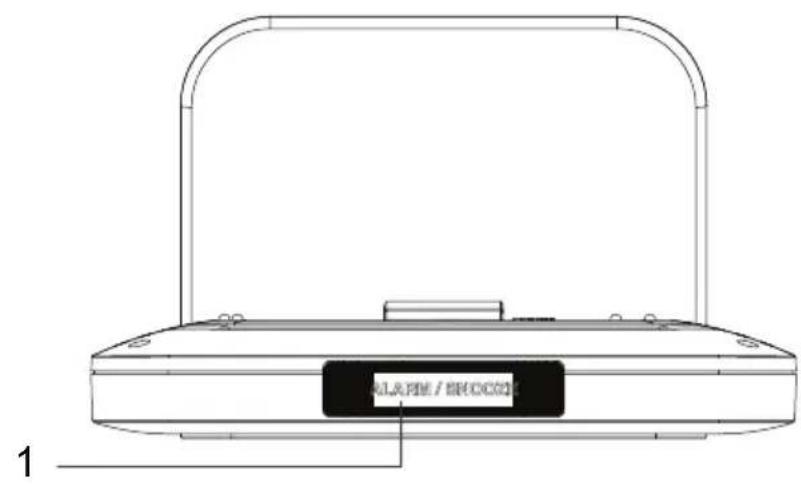 ALECTO WS4900 - Inneneinheit: - 1