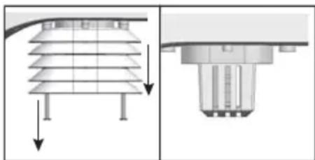 ALECTO WS4900 - Außentemperatur- und Luftfeuchtigkeitsensor: - 1