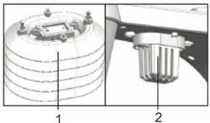 ALECTO WS4900 - Temperature and humidity sensor: - 1