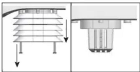 ALECTO WS4900 - Outdoor temperature and humidity sensor: - 1