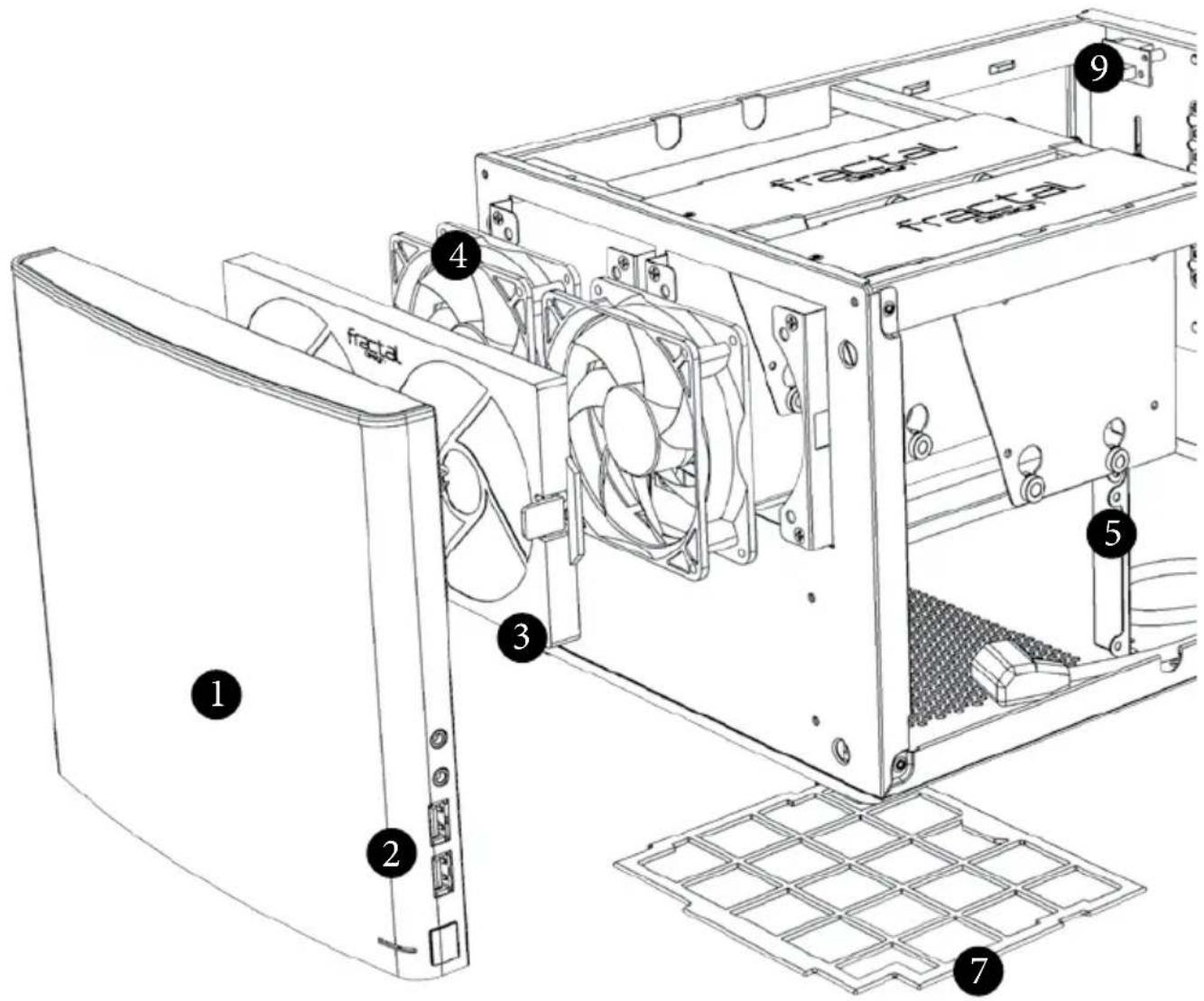 Fractal Design Node 304 - fractalt design - 4