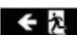 Esylux SLX 24 LEDi Display 3h - Pictogramas incluidos - 2