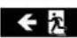 Esylux SLX 24 LEDi Display 3h - Pictogramas incluidos - 2
