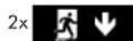 Esylux SLX 24 LEDi Display 3h - Meegeleverde pictogrammen - 3