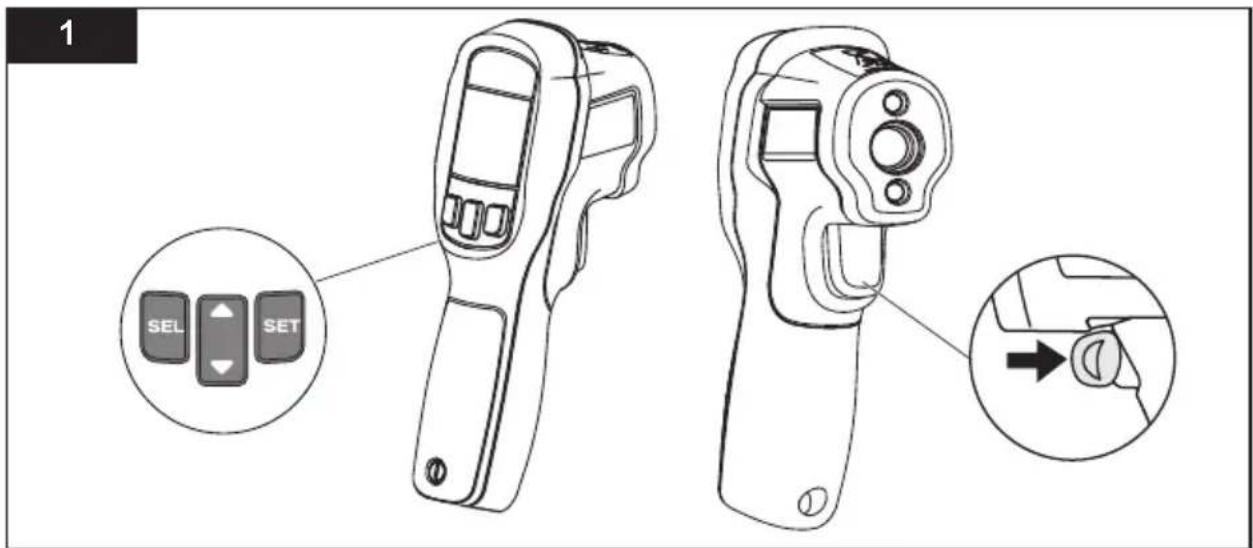 FLUKE 64 Max - Menu Paramétres - 1