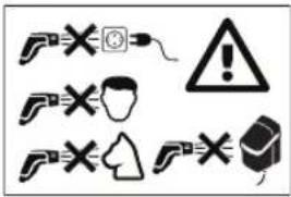 BOSCH GardenPump 18 - Explanation of symbols on the machine - 6