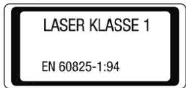 Reloop RMP1700 RX - CAUTION LASER RADIATION! - 1