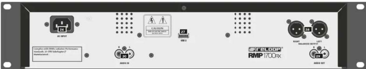 Reloop RMP1700 RX - RÜCKSEITE - 1