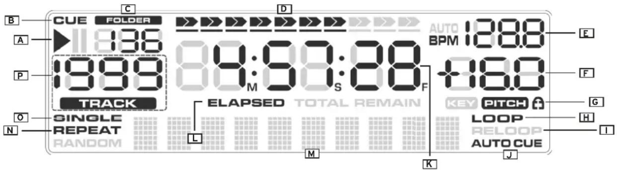 Reloop RMP1700 RX - DISPLAY - 1