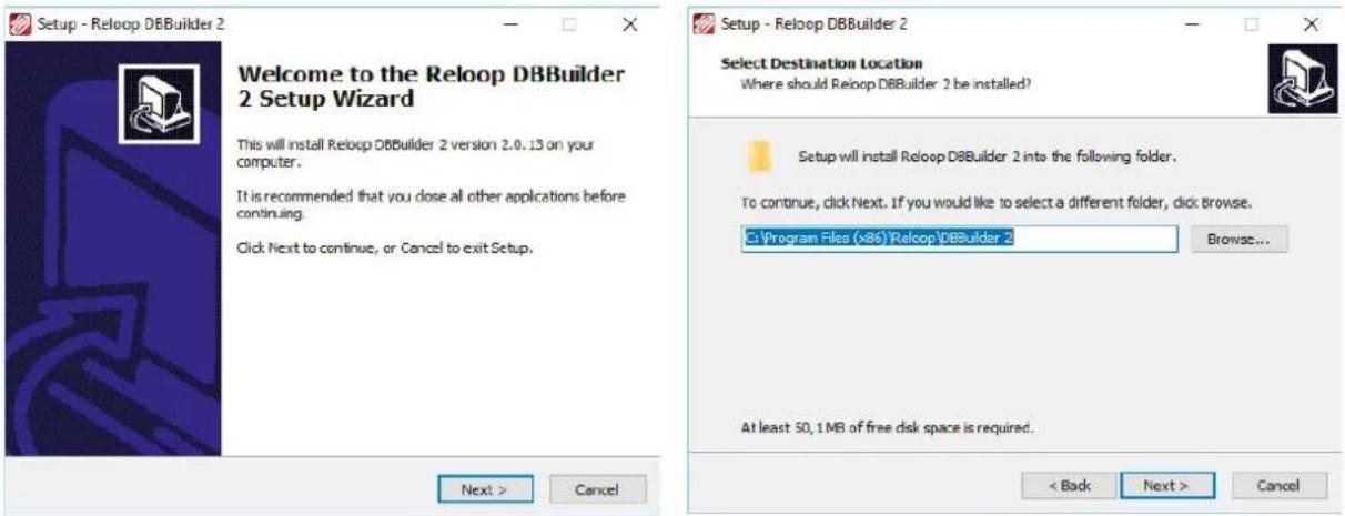 Reloop RMP1700 RX - Installation du logiciel reloop database builder - 1