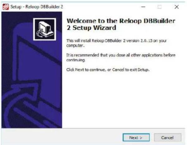 Reloop RMP1700 RX - Reloop Database Builder Software-Installation - 1