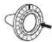OMRON Gentle Temp 520 - Fixation d'un embout de sonde - 3