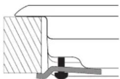 HOTPOINT FTGHG 751 DHA(BK) - Scheme de fixation des crochets - 3