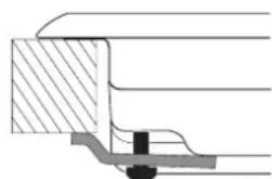HOTPOINT FTGHG 751 DHA(BK) - Haken-Befestigungsschema - 2