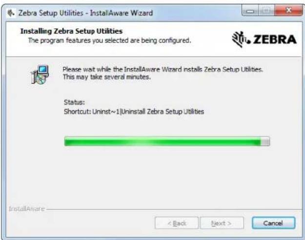 ZEBRA ZT421 - Zebra セットアップ・ユーティリティの既存インストールの更新 - 3