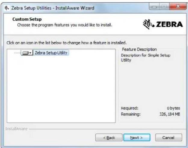 ZEBRA ZT421 - Zebra セットアップ・ユーティリティの既存インストールの更新 - 1