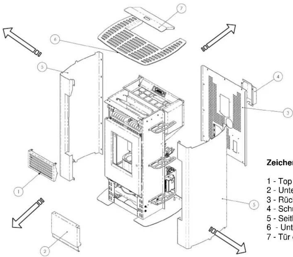 Cola Aurora - Ausbau der Verkleidung - 1