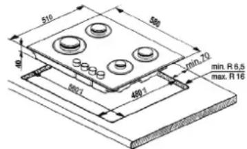 INDESIT THP 642 WIXI RU - Empotramiento - 2