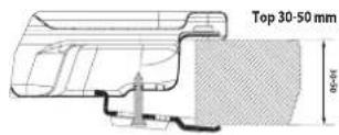 INDESIT THP 642 WIXI RU - Fitting the appliance - 6
