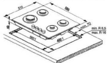 INDESIT THP 642 WIXI RU - Encaixe - 2
