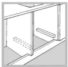 INDESIT THP 642 WIXI RU - Aération - 1