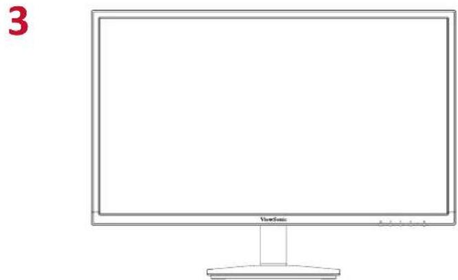 VIEWSONIC Value Series VA2405H - > Apxikn éykatáσtaon - 3