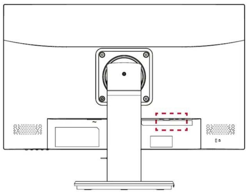 VIEWSONIC Value Series VA2405H - Σύνδεση Εξωτερικών σουσκευών - VA2405-h - 1