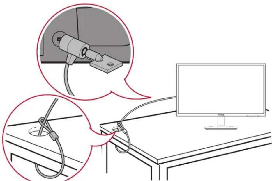 VIEWSONIC Value Series VA2405H - Xpólση της Ανοδόχής ασφαλείας - 1