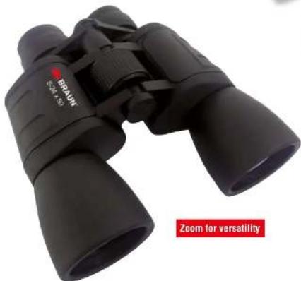 BRAUN Compagno 8 x 26 - BRAUN binocular 10-30x60 zoom - 2