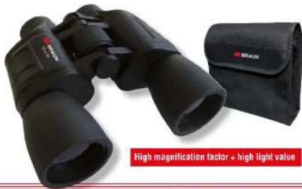 BRAUN Compagno 8 x 26 - BRAUN binocular 12 x 50 - 2