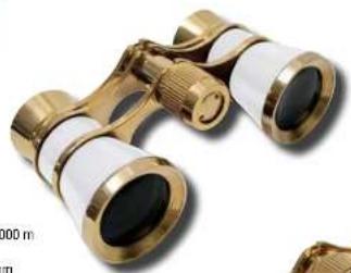 BRAUN Compagno 8 x 26 - BRAUN Opera 3x25 gold-pearl - 1