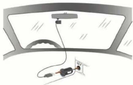 GARMIN Dash Cam Tandem - Raccordement de l'appareil à l'alimentation du véhicule - 3