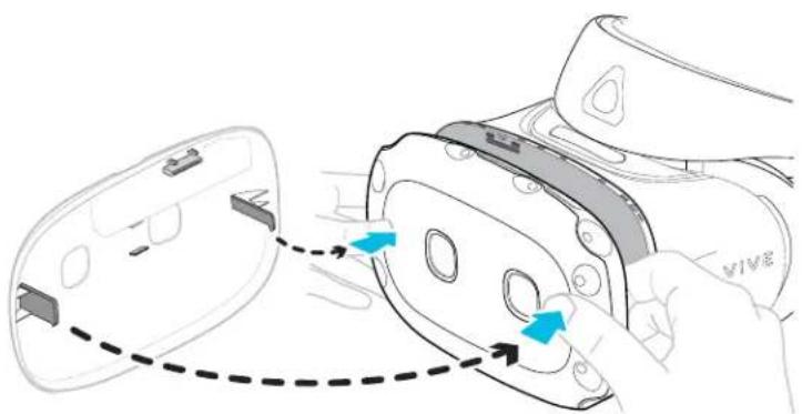 HTC VIVE Cosmos Elite - Remplacer le couvercle avant - 2