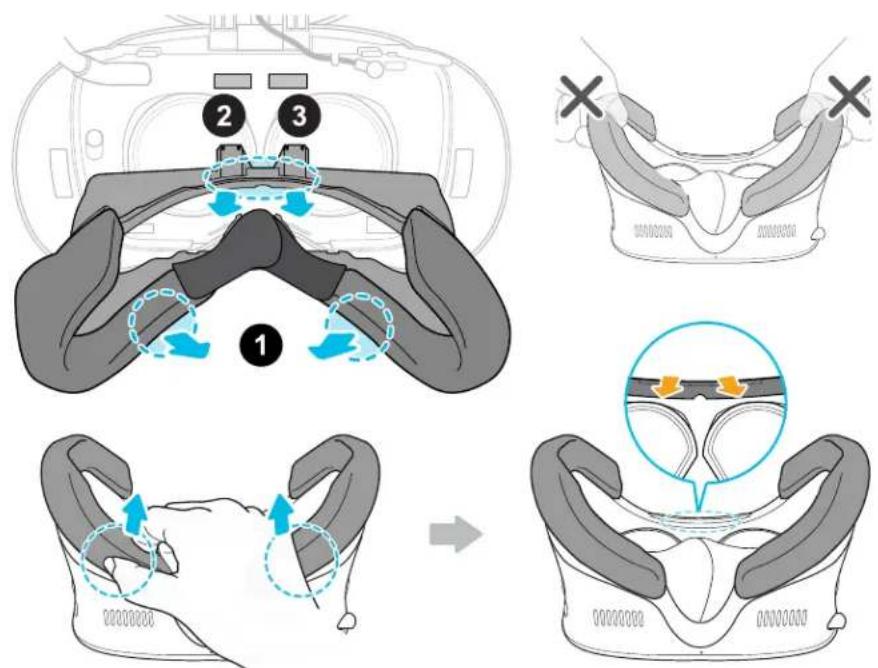 HTC VIVE Cosmos Elite - Nettoyer les verres du casque - 5