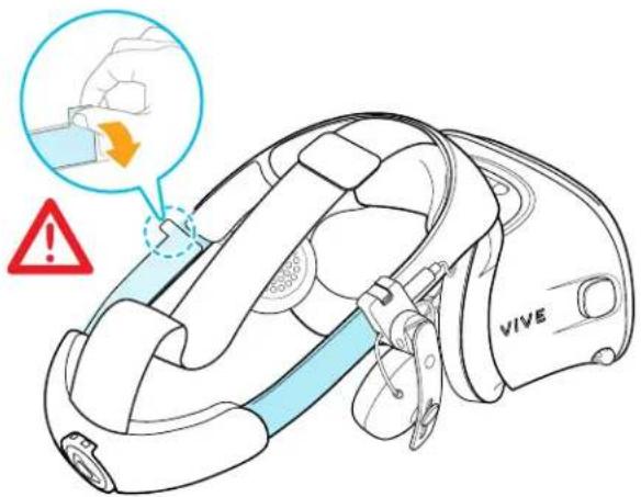 HTC VIVE Cosmos Elite - Mettre le casque VIVE Cosmos Elite - 1