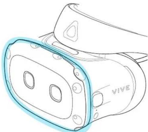HTC VIVE Cosmos Elite - Remplacer le couvercle avant - 4