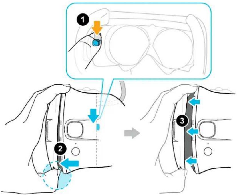 HTC VIVE Cosmos Elite - Remplacer le couvercle avant - 1