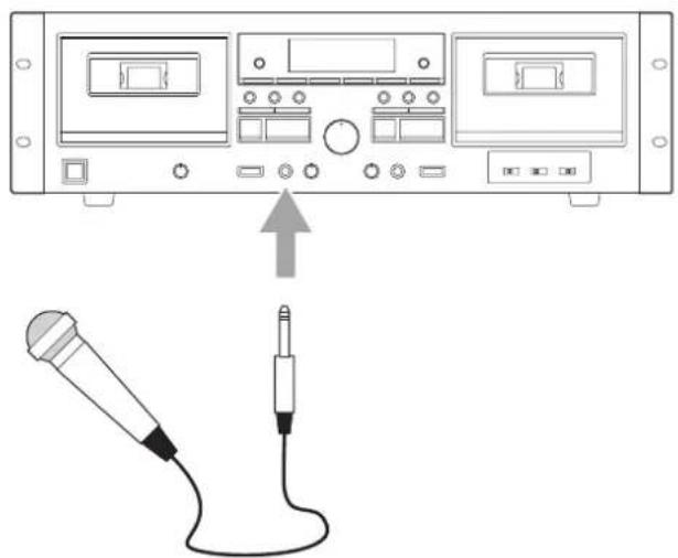 TASCAM 202 MKVII - Mixing tape playback when recording - 1