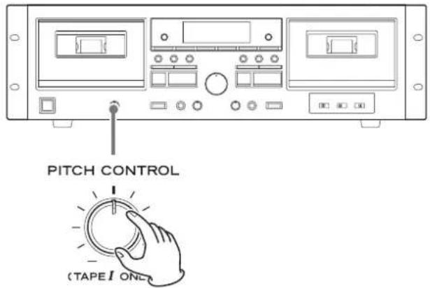 TASCAM 202 MKVII - Control de velocidad (CINTA 1 solo) - 1