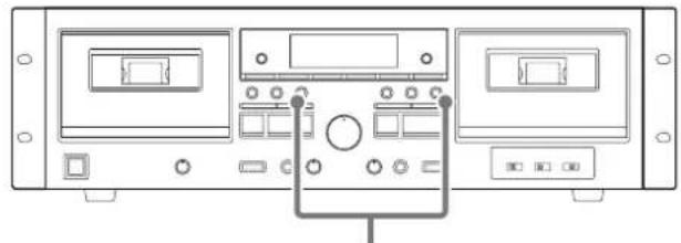 TASCAM 202 MKVII - Création de silences (REC MUTE) - 1