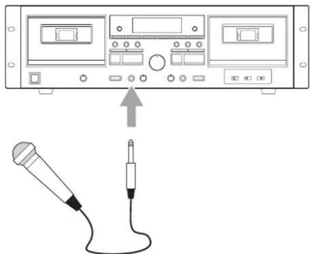TASCAM 202 MKVII - Mixing tape playback when recording - 2