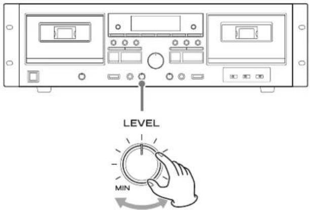 TASCAM 202 MKVII - Mezclar sonidos de las entradas de línea al grabar - 3