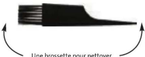 Une brosette pour nettover