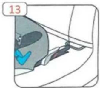 Lux4Kids Tiger - Démontage de la base Isofix - 4